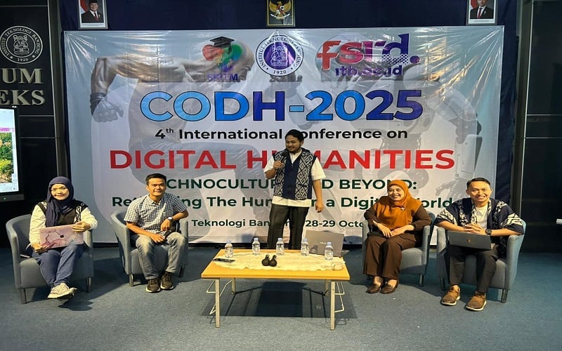 Dosen PBSI UNPAK Jadi Presenter pada The 4th International Conference on Digital Humanities 2025 di ITB